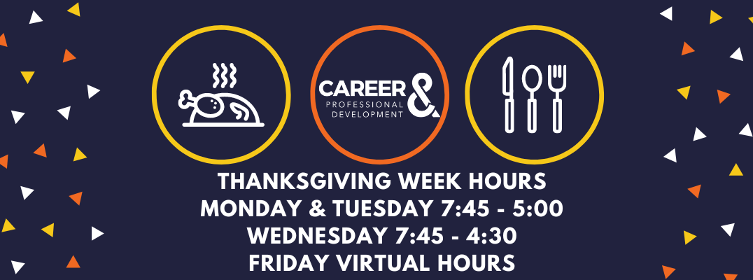 Thanksgiving Week Hours Monday – Wednesday 745 – 500 Friday 745 – 430 VIRTual Hours (1)