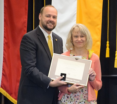 Professor Kim Rivers recognized with major university honor