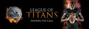 League of Titans Football Banner