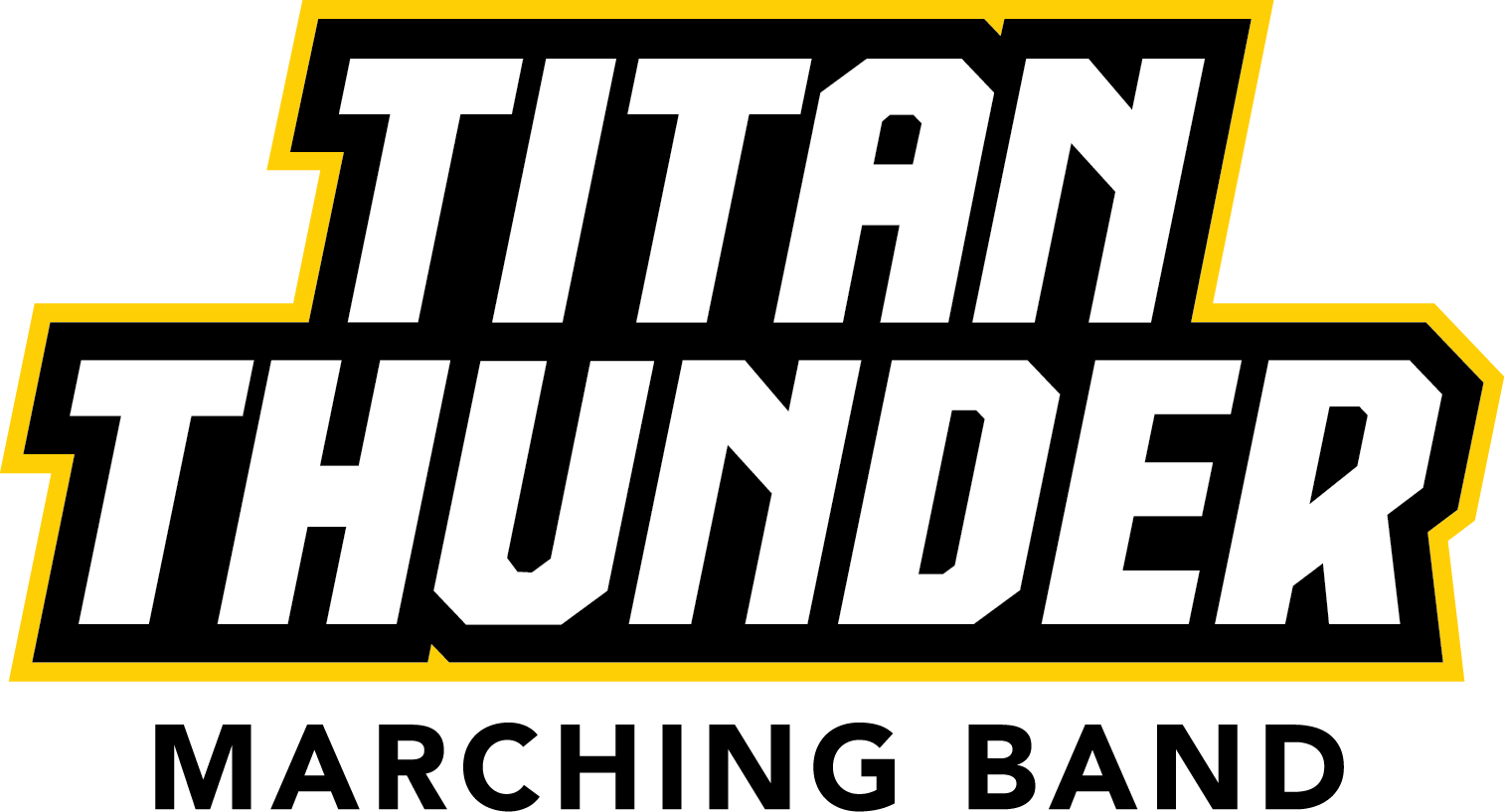Titan Thunder Marching Band wordmark