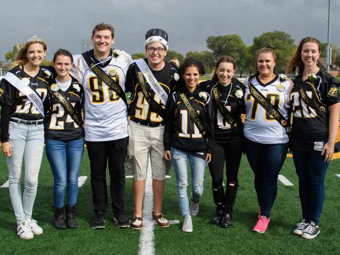 Student homecoming court