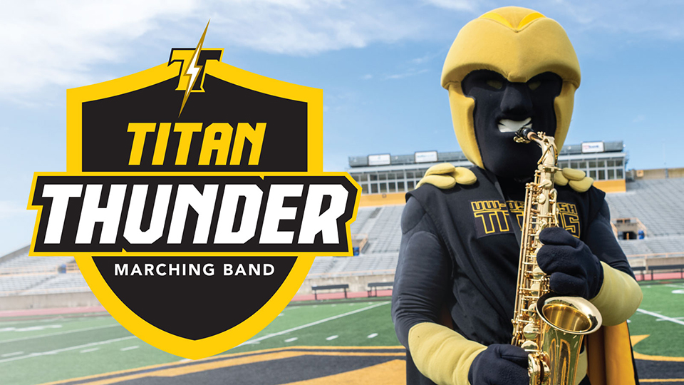 Music to your ears? Here are 4 scholarship opportunities for the Titan Thunder Marching Band
