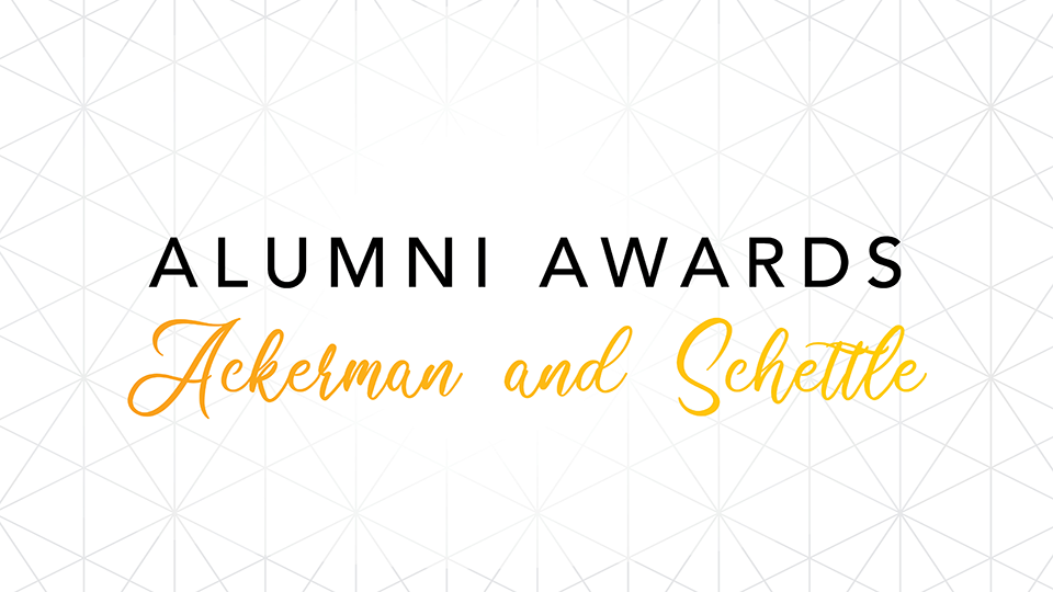 Outstanding Young Alumni: Ackerman, Schettle recognized for their dedication to healthcare