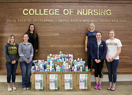 Student Nursing Association gives back to local communities