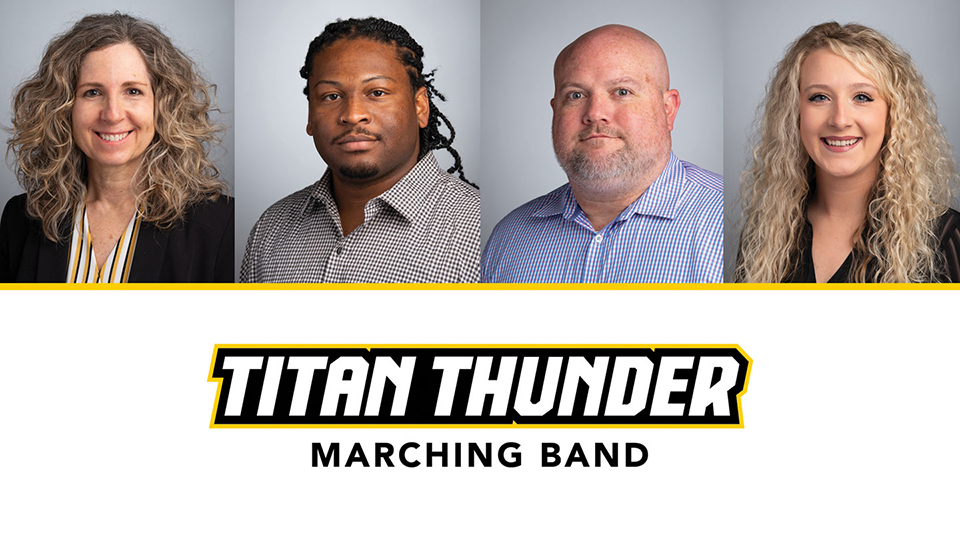 UW Oshkosh Titan Thunder Marching Band staff announced