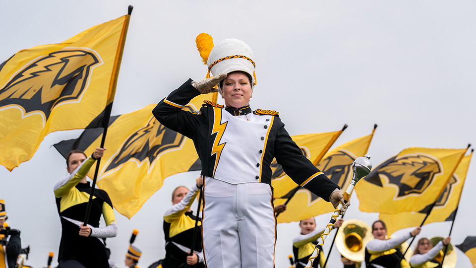 Titan Thunder Marching Band to play indoor concert Dec. 2 at Kolf Sports Center